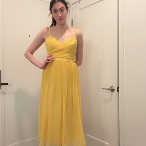ALI & JAY Sunny Yellow Midi Dress